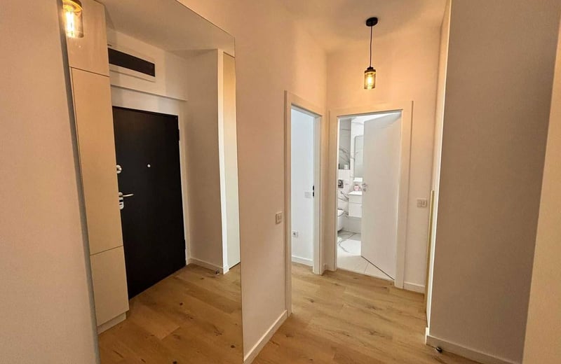 Rental of a cozy 2-room apartment, 52 m², Pipera area, Bucharest, Romania